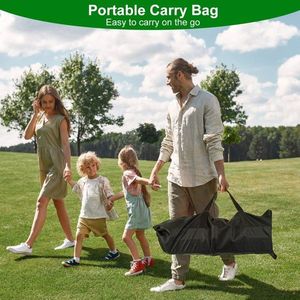 Tavolo da Campeggio Pieghevole Portatile in Acciaio al Carbonio Resistente con Borsa per il Trasporto, Tavolo da Picnic Leggero e Richiudibile per Uso Esterno - Product Image 6