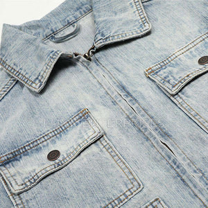 Casual Wear <b>Men</b> Jeans <b>Jacket</b> For sale Online Top Quality <b>Light</b> Weight Jeans <b>Jacket</b> For <b>Men</b> Use - Product Image 4