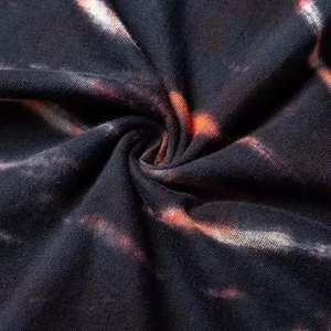 Camiseta Tie Dye para Hombre con Logotipo Personalizado, Estilo Vintage, Manga Corta, Algodón, Corte Regular, Venta al Por Mayor OEM - Product Image 4