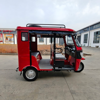 Nouveau modèle 2026 en promotion : Tricycle Tuk Tuk Bajaj Taxi à moteur 200 CC refroidi par eau, 6 places, pour le transport de adultes