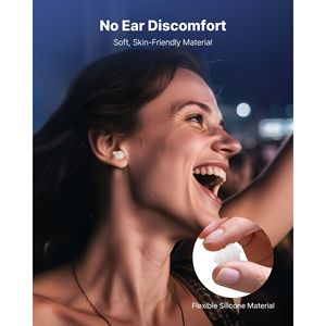2 Pares de Tapones para los Oídos Reutilizables para Conciertos, Alta Fidelidad, SNR 27 dB, Reducción de Ruido, Protección Auditiva de Silicona Flexible para Músicos - Product Image 5