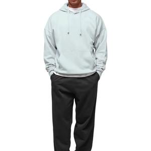 Sweat-shirt à capuche décontracté pour homme et unisexe, 100% coton, impression numérique, uni, hiver, sport - Product Image 2