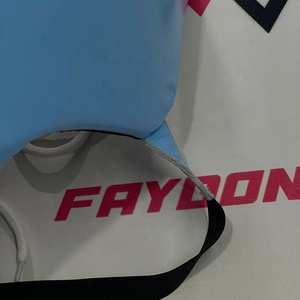 Premium Quality Fly Blue Lightweight Multi-Layer Shock Absorbing Boxing Groin Guard Made with Genuine Cowhide Leather - Product Image 5