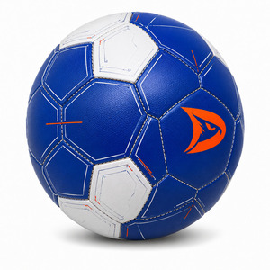 Ballon de football en cuir PU à 32 panneaux, taille 5, avec logo personnalisé OEM, cousu à la machine, pour entraînement professionnel et matchs - Product Image 1