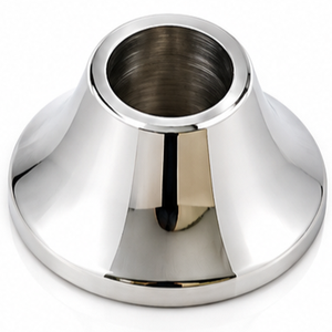 Cono de balaustrada de metal pulido, inserto de poste de pasamanos, soporte de escalera torneado, accesorio de riel para balcón y baño - Product Image 4