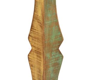 Mesa de Comedor de Estilo Bistro con Tapa de Madera Reciclada de Forma Cuadrada, Patas Curvas de Madera Moderna de Mediados de Siglo, Ecológica, Duradera, en Varios Colores - Product Image 5