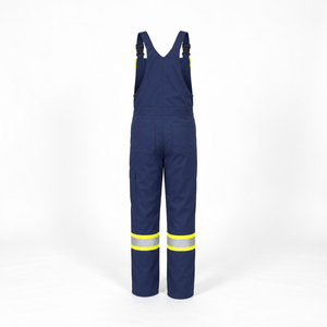 Overoles de Alta Visibilidad Personalizados, Pantalones de Trabajo de Seguridad Reflectantes, Uniformes Industriales al por Mayor OEM ODM, Fabricante con MOQ Bajo - Product Image 3
