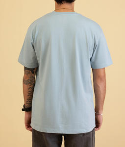 Camiseta de Hombre Personalizada, 100% Algodón, Corte Regular, Tejido de Punto, Impresión Serigráfica, Calidad de Lujo, Cuello Redondo, Estilo Urbano - Product Image 3