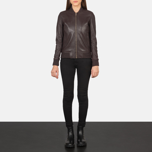 Chaqueta de Cuero para Mujer, Chaqueta de PU para Exteriores, Chaqueta de Cuero Genuino para Mujer - Product Image 1