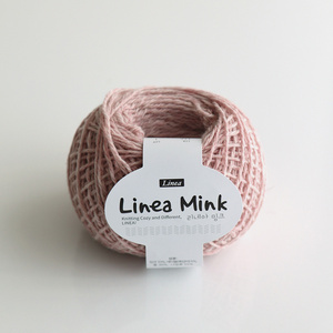 yarn wool for knitting Mink Fancy Yarn Ring Spun About 1.5mm Wool Blended Yarn <b>crochet</b> yarn wholesale - Product Image 4