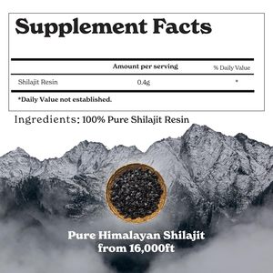 Resina de Shilajit de Grado Oro de Marca Privada al por Mayor, Resina de Shilajit Original del Himalaya para Hombres y Mujeres, Apoyo para la Energía y la Resistencia - Product Image 5