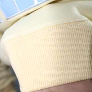 Sudadera CREAM con Cuello Alto 100% Azul Cielo, Apliques Bordados, Cuello Ancho, URBAN PRODUCTIONS - Product Image 6