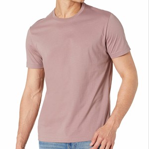 Camiseta de Manga Larga con Cuello Redondo y Bolsillo para Hombre, de Algodón Tejido, Talla Grande, Color Sólido, Logotipo Personalizado Impreso, OEM ODM, Venta al Por Mayor - Product Image 1