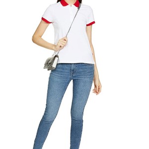 Camisetas Polo de Algodón de Alta Calidad con Logotipo Bordado Personalizado para Mujer, Ropa Deportiva Informal, Camiseta Polo de Moda Unisex de Primera Calidad - Product Image 3