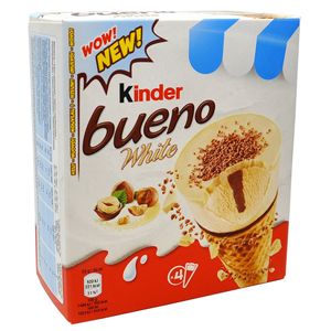 Kinder Bueno White Ice Cream importé 92ml x4 x8 Multipack Dessert glacé chocolat noisette Qualité supérieure Approvisionnement en gros Édition limitée - Product Image 4