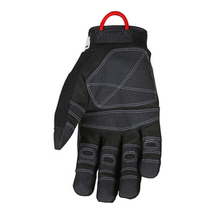 Mechanics Glove Synthetic Leather Palm Adjustable Hook and Loop Wrist Closure Cut Resistant Fully Lined with DuPont Kevlar - Product Image 4