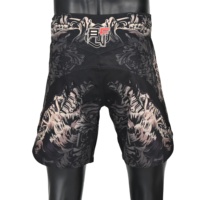 Shorts de combat MMA de haute qualité OEM, fabriqués aux États-Unis, vert, pour hommes, entraînement de judo, vêtements d'arts martiaux, coupe longue pour la nuit, Bjj