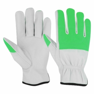 Hot Selling Assembly Work <b>Gloves</b> Durable Goat Grain Leather Soft and Comfortable Construction Safety <b>Gloves</b> with Latex Coating - Product Image 3