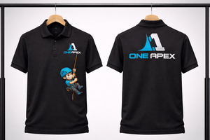 เสื้อโปโลปักลายตามสั่งสำหรับผู้ชาย |   เสื้อโปโลโลโก้ชุดยูนิฟอร์มบริษัท |   เสื้อโปโลผ้าฝ้ายระบายอากาศสำหรับทำงาน - Product Image 3