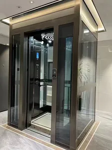 MSDS Sightseeing Panoramic Home Villa Lift Passenger Elevator For Residential Commercial Building And Shopping Center