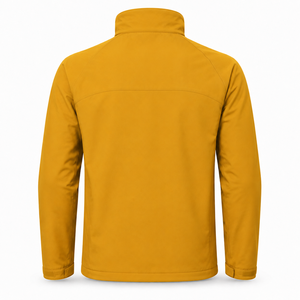 Veste coupe-vent pour homme avec broderie personnalisée, respirante, légère, résistante à l'eau, fermeture éclair intégrale, col haut, pour le travail en extérieur - Product Image 3