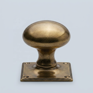 Trending Brass Cabinet Knob Oval Shape Durable Furniture <b>Handle</b> for <b>Kitchen</b> Wardrobe Dresser High Brass Polished Home Holet - Product Image 3