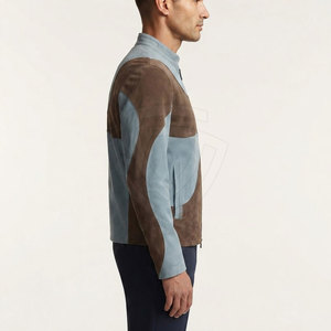 Premium <b>Suede</b> <b>Leather</b> <b>Jacket</b> Featuring Smooth Soft Finish Classic Design Comfortable Fit For Casual And Outdoor Wear - Product Image 6