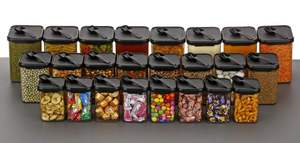 Premium Airtight Eco-Friendly Classic PET+PE Lightweight Durable Space-Saving Kitchen <b>Storage</b> Containers Set | BPA <b>Storage</b> <b>Box</b> - Product Image 4