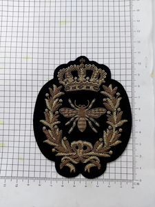 Mejores insignias bordadas a mano con hilo de alambre, diseño personalizado, parches bordados de alta calidad, nuevos, venta al por mayor de alta calidad - Product Image 4