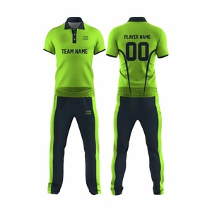 Nouvelle conception d'uniforme de cricket par sublimation, meilleure qualité, vêtements d'équipe, uniforme de cricket par sublimation de qualité supérieure, disponible dans toutes les tailles - Product Image 1