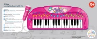 Clavier de piano pour enfants Runaland à 32 touches, jouet avec microphone - Jouet électronique éducatif en plastique ABS avec cadre en fer pour enfants de 3 ans et plus, fonctionne avec piles
