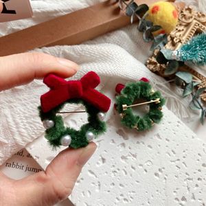 Ciondolo a Forma di Ghirlanda Natalizia all'Uncinetto, Decorazione Mini Fatta a Mano, Regalo Carino - Product Image 6
