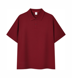 Camiseta Polo para Hombre al por Mayor, 310g, Cuello Alto, Logotipo Personalizado, Bordado, Algodón, Lisa, Talla Grande - Product Image 2