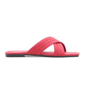 Pantoufles décontractées style basket-ball bordeaux CL1348 - Product Image 2