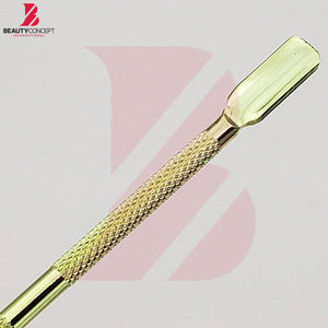 Pousse-cuticules et outil de suppression en acier inoxydable doré, impression de logo personnalisée, meilleur produit en vente, outils de manucure et de pédicure - Product Image 5