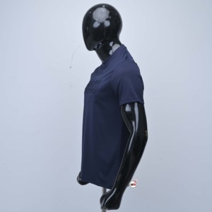 เสื้อยืดคอกลมแขนกุดผ้าฝ้ายถักคุณภาพพรีเมียมสำหรับผู้ชาย สกรีนโลโก้ด้านหน้า ทรงหลวม สไตล์ลำลอง ประดับเลื่อม - Product Image 5