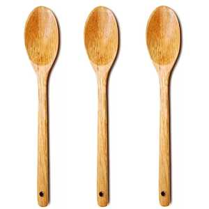 Wood Eco-Friendly <b>Serving</b> <b>Spoon</b> Long Handle Classic Design for Wedding Giveaways - Product Image 4