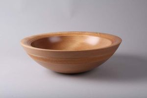 New Decorative Round Wooden Eco-Friendly Serving Bowls with Natural Finish for Party Use Modern Design Customizable Size & Color - Product Image 5