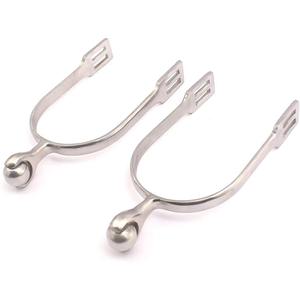 อุปกรณ์ขี่ม้าสแตนเลสสีพื้นแบบทึบ - Product Image 5