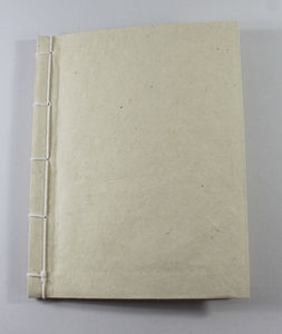 Cuaderno de estilo japonés, tapa dura, con cordón de algodón a juego en el lomo, papel interior hermoso, suave y elegante. - Product Image 1