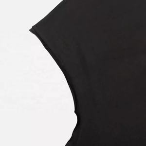 เสื้อกล้ามลำลองสำหรับผู้ชาย,สีพื้นพิมพ์โลโก้แบบเฉพาะ - Product Image 6