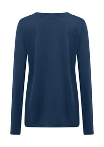 Women's Seamless <b>Long</b> <b>Sleeve</b> Training T Shirt Custom Logo Breathable <b>Stretch</b> Activewear <b>Top</b> - Product Image 3