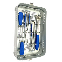 Kit d'instruments orthopédiques pour plaques vertébrales et membres inférieurs en acier inoxydable de qualité allemande – Fournisseur en gros, OEM/ODM disponible