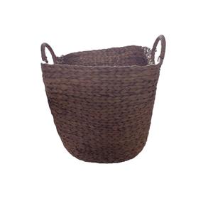 Premium Set 3 Modern Eco-Friendly Sustainable Natural Color Tall Square Baskets Multifunction Water Hyacinth <b>Storage</b> - Product Image 1