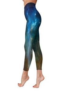 High Abrasion Resistance Faded Spandex Polyester Yoga Printed Ankle-Length <b>Leggings</b> Pant Women Quick Dry Breathable Anti-static - Product Image 4