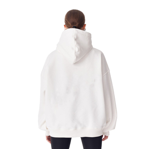 Camiseta Oversize de Mujer con Hombros Caídos, Logo Personalizado, Ajuste Holgado, Estilo Casual Urbano, Top de Moda, Algodón Pesado - Product Image 4
