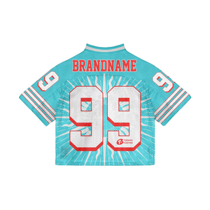 Camisetas de béisbol con corte cuadrado y logotipos personalizados, camisetas deportivas para equipos, uniformes de fútbol, camisetas de malla para hombre - Product Image 5