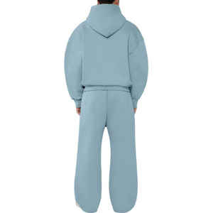 Conjunto de Sudadera con Capucha y Pantalones Deportivos Holgados para Hombre, Diseño Personalizado, Fabricante de Ropa a Medida - Product Image 4