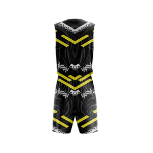 Shorts de basket-ball personnalisés en gros, maillots de basket-ball avec impression par sublimation, design de logo, uniforme de basket-ball - Product Image 2