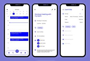 Application mobile intelligente de réservation de calendrier, de planification et de gestion des rendez-vous avec automatisation IA et architecture évolutrice - Product Image 3
